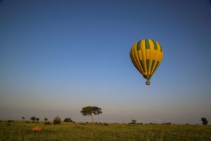 balloon safari uganda