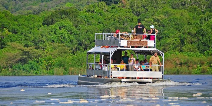 Launch cruise Murchison Falls
